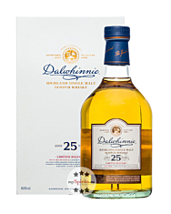 Dalwhinnie 25 Years Highland Single Malt Scotch Whisky Fass-Stärke / 48,8 % / 0,7 Liter in Geschenk-Kasette