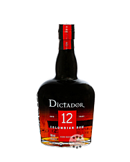 Dictador 12 Years Colombian Rum / 40 % Vol. / 0,7 Liter-Flasche