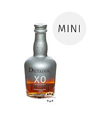 Dictador XO Insolent Colombian Aged Rum Miniatur / 40 % Vol. / 0,05 Liter-Flasche