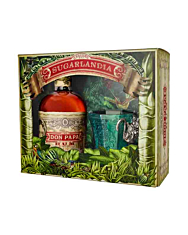 Don Papa Rum Onpack mit Glas / 40 % Vol. / 0,7 Liter in Geschenkpackung