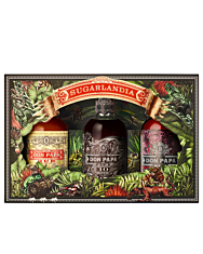 Don Papa Sugarlandia Tasting Set 7, 10 & Sherry Cask Rum-Probierset / 40, 43 & 45 % vol / 3 x 0,2 l  in Geschenkbox