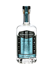 Elements Eight [e]8 Platinum Rum – Rum aus St. Lucia / 40 % Vol. / 0,7 Liter-Flasche