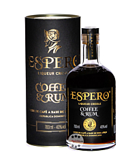 Ron Espero: Coffee & Rum Liqueur Creole / 40 % Vol. / 0,7 Liter-Flasche in Geschenkdose