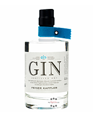 Feiner Kappler Destilled Dry Gin – Frisch-blumiger Gin aus dem Schwarzwald / 44 % vol. 0,5 Liter-Flasche