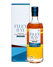 Filey Bay Flagship Yorkshire Single Malt Whisky / 46 % Vol. / 0,7 Liter-Flasche in Geschenkkarton
