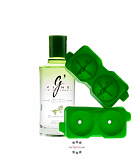 G‘Vine Floraison Gin Geschenkset – Erfrischender Gin mit Weinblüte aus Frankreich / 40 % vol. 0,7 Liter-Flasche