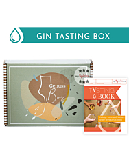 Gin Tasting Set: Florale Gins Probierset / 40 – 47 % Vol. / 5 x 0,02 Liter & 1 x 0,2 Liter (inkl. 0,10 € Pfand) in Genuss-Box