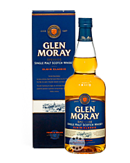 Glen Moray Elgin Classic Speyside Single Malt Scotch Whisky / 40 % Vol. / 0,7 Liter-Flasche in Geschenkbox