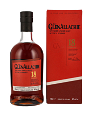 GlenAllachie 18 Years Speyside Single Malt Scotch Whisky / 46 % Vol. / 0,7 Liter-Flasche in Geschenkkarton