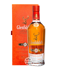 Glenfiddich 21 Jahre Single Malt Scotch Whisky / 40 % Vol. / 0,7 Liter-Flasche in Geschenkverpackung