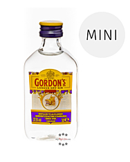 Gordon’s London Dry Gin Miniatur / 37,5 % vol. / 0,05 Liter-Flasche