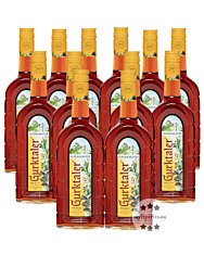 12 x Gurktaler Alpenkräuter Likör / 27 % Vol. / 12 x 0,7 Liter-Flasche 