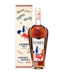 Hardy Cognac Legend 1863 / 40 % vol / 0,7 Liter-Flasche in Geschenkbox