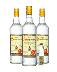 Prinz: Hausschnaps / 34 % Vol. / 3 x 1,0 Liter-Flaschen + 1 x 0,02 Miniatur