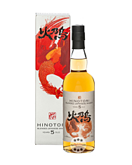 Hinotori Blended Japanese Whisky 5 Years Old / 43 % Vol. / 0,7 Liter-Flasche in Geschenkkarton
