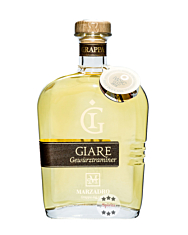 Marzadro: Giare Grappa Gewürztraminer / 41 % Vol. / 0,7 Liter-Flasche