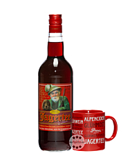 Prinz Jagertee Waldbeer inklusive Prinz Jagertee-Tasse / 40 % Vol. / 1,0 Liter-Flasche