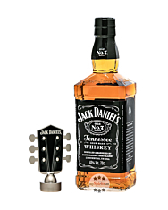 Jack Daniel's: Old No. 7 Tennessee Whiskey in Gitarrenkoffer / 40 % vol / 0,7 Liter-Flasche