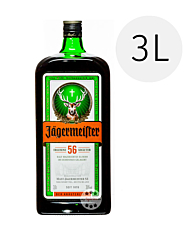 Jägermeister Kräuterlikör / 35 % Vol. / 3,0 Liter-Flasche