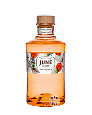 June by G'Vine Wild Peach & Summer Fruits Liqueur mit Gin / 30 % Vol. / 0,7 Liter-Flasche