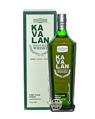 Kavalan Concertmaster Port Cask Finish Single Malt Whisky / 40 % Vol. / 0,7 Liter-Flasche in Geschenkbox