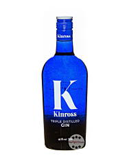 Kinross Gin Triple Distilled / 40 % Vol / 0,7 Liter-Flasche