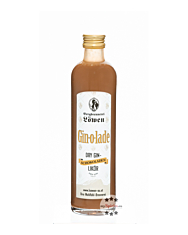 Löwen Gin-o-lade Schokoladenlikör mit Dry Gin / 25 % Vol. / 0,35 Liter-Flasche 