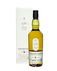 Lagavulin 8 Jahre Islay Single Malt Scotch Whisky / 48 % Vol. / 0,7 L Flasche in Geschenkschachtel