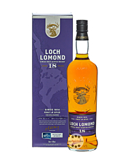 Loch Lomond 18 Years Single Malt Scotch Whisky / 46 % Vol. / 0,7 Liter-Flasche in Geschenkbox