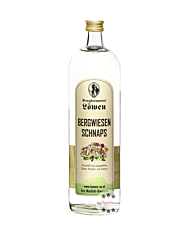 Löwen: Bergwiesen-Schnaps / 40 % Vol. / 1,0 Liter-Flasche