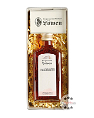 Bergbrennerei Löwen Geschenk-Set Kräutergenuss / 32 % Vol. / 0,2 Liter-Flasche