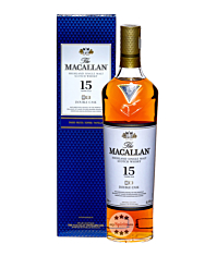 The Macallan 15 Years Double Cask Highland Single Malt Scotch Whisky / 43 % Vol. / 0,7 Liter-Flasche in Geschenkkarton