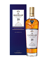 The Macallan 18 Years Double Cask Highland Single Malt Scotch Whisky / 43 % vol / 0,7 Liter in Geschenkbox