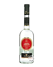 Marcati: Grappa Moscato Distillatio di Vinaccia / 40 % vol / 0,7 Liter-Flasche