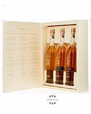 Marzadro Collezione Grappa Le Diciotto Lune Riserva / 41 & 42 % Vol. / 3 x 0,2 Liter-Flaschen in Geschenkbox