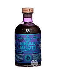 Mazzetti d’Altavilla Spirito di Mirtillo Likör mit Heidelbeeren & Grappa / 21 % Vol. / 0,7 Liter-Flasche