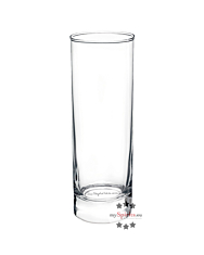 mySpirits Longdrinkglas mit mySpirits-Logo im Boden / ca. 305 ml / Ø ca. 6 cm / H: ca. 16,5 cm 