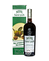 Distilleries et Domaines de Provence: Noix de la Saint Jean Walnuss-Wein-Aperitif / 15 % Vol. / 0,75 Liter-Flasche in Geschenkbox