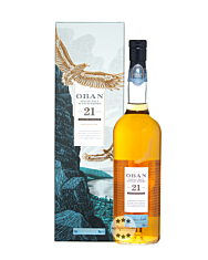 Oban 21 Jahre Single Malt Scotch Whisky / 57,9 % Vol./ 0,7 Liter-Flasche in Geschenkpackung