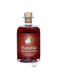 Prinz Gamsblut – Waldbeeren-Likör mit Schlehe / 23 % Vol. / 0,5 Liter-Flasche