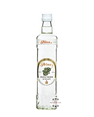 Prinz: Holunder-Schnaps / 40% Vol. / 0,5 Liter - Flasche