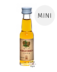 Prinz Wild-Bergzirben Likör Miniatur / 20 % Vol. / 0,02 Liter-Flasche