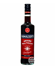 Ramazzotti Amaro Kräuterlikör Set mit Glas / 30 % Vol. / 0,7 Liter-Flasche