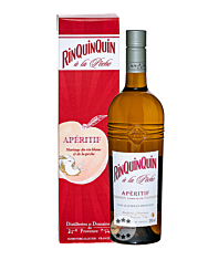 Distilleries et Domaines de Provence: RinQuinQuin à la Pêche Apéritif / 15 % Vol. / 0,75 Liter-Flasche in Geschenkbox