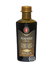 Sibona Amaro Kräuterlikör / 28 % Vol. / 0,5 Liter-Flasche