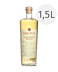 Sibona Grappa di Barolo / 40 % Vol. / 1,5 Liter-Flasche