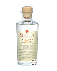 Sibona Grappa di Chardonnay / 40 % Vol. / 0,5 Liter-Flasche