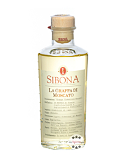 Sibona Grappa di Moscato / 40 % Vol. / 0,5 Liter-Flasche