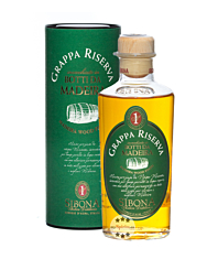 Sibona Grappa Riserva Botti da Madeira / 40 % Vol. / 0,5 Liter-Flasche in Geschenkdose