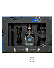 Steinhauser: SeeGin Blue Bar Set / 48 % Vol. / 0,35 Liter-Flasche in Geschenkbox